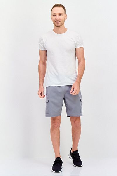 Legend Men Sportswear Fit Outdoor Shorts, Grey