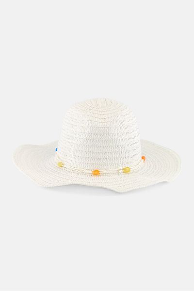 White Mountain Women Textured Hat, White