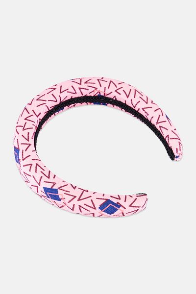 Goody Kids Girl Graphic Print Headbands, Pink