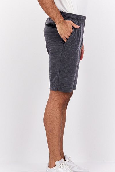 Champion Men Sportswear Fit Heather Training Shorts, Grey Combo