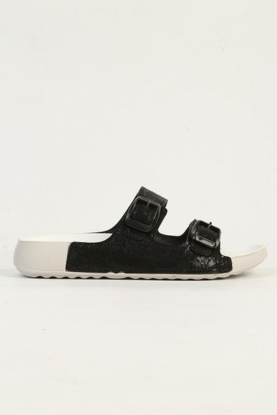 Benetton Bn-1420 Black Children's Slippers