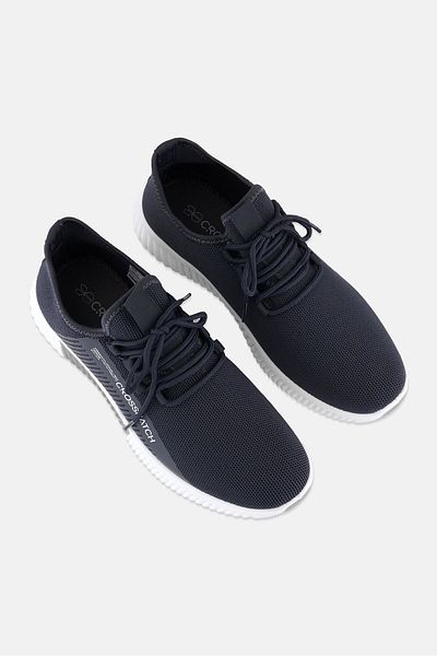 Crosshatch Men Nimbus Lace Up Sport Shoes, Grey