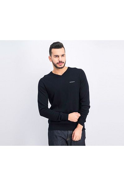 Hackett Men V-neck Sweater, Black