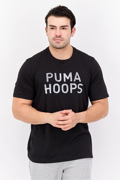 Puma Men Sportswear Fit Short Sleeve Outdoor T Shirt, Black