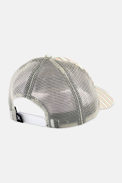 Hurley Women Vista Trucker Adjustable Hat, Beige Combo