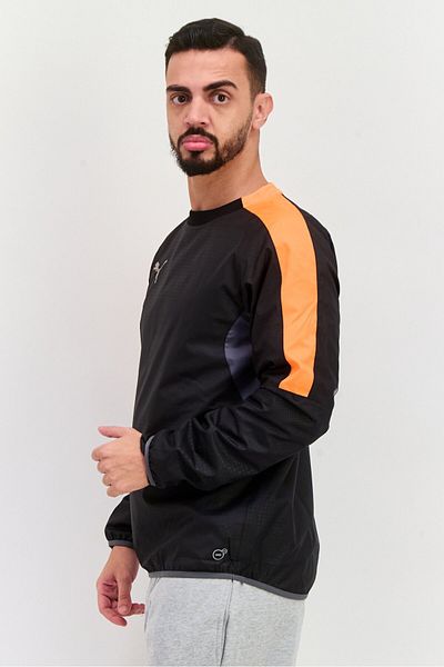 Puma Men Sportswear Fit Long Sleeve Outdoor Sweatshirt, Black
