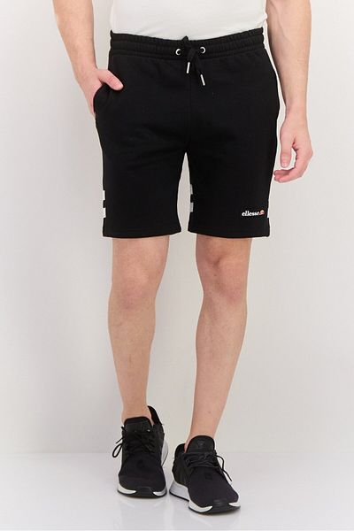 Ellesse Men Brand Logo Basic Shorts, Black