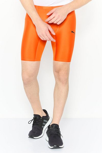 Puma Men Sportswear Fit Drawstring Training Shorts, Orange