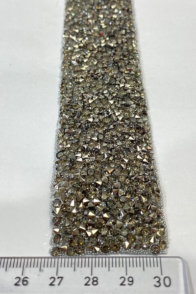 Hayalperest boncuk Anthracite Gray Stone Iron Strip