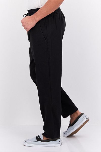 Hurley Men Straight Fit Plain Training Jogger Pant, Black