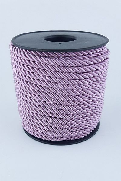 Hayalperest boncuk Κορδόνι Dusty Rose 3 mm 25 Mt