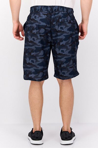 Vintage 1946 Men Sportswear Fit Camouflage Outdoor Shorts, Grey