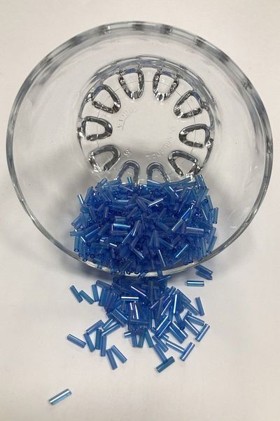 Hayalperest boncuk Μπλε σωληνάριο 5 mm Κυανό