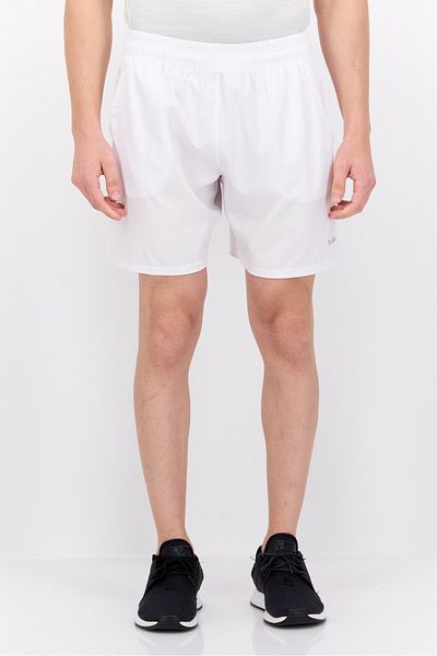 BOLA Best Of Luck Always Men Sportswear 7 Inseam Training Shorts, White
