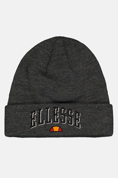 Ellesse Men Embroidered Logo Beanie, Grey