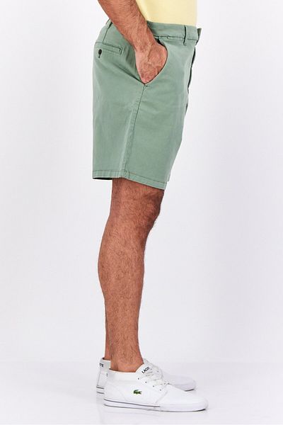 GAP Men Plain 8 Inches Basic Shorts, Sage Green