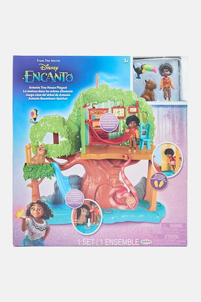 Disney Encanto Antonio Tree House Playset, Interactive Playset, Purple