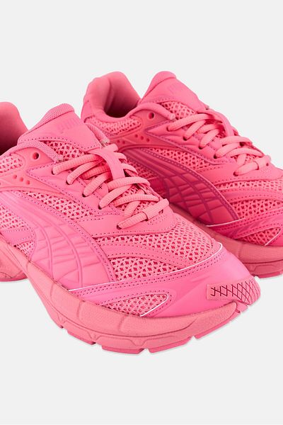 Puma x Select Men Velophasis Technisch Lace Up Outdoor Shoes, Pink
