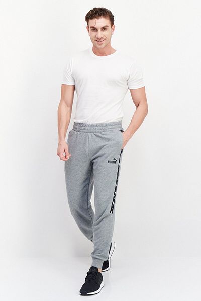 Puma Men Sportswear Fit Training Sweatpants, Grey