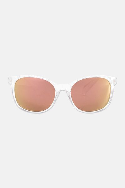 adidas Men Sp0011 Round Sunglasses, Transparent