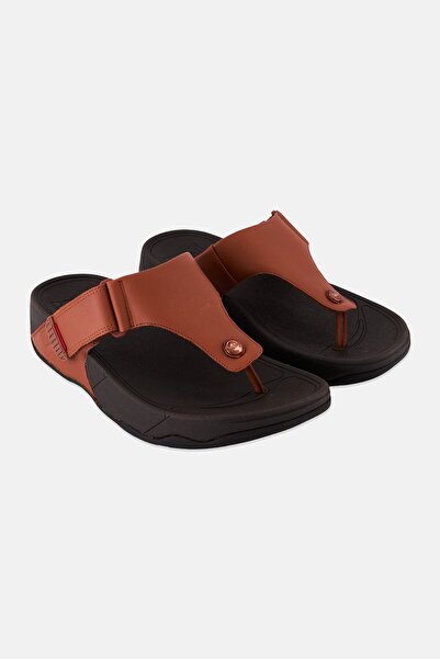 Fitflop Men Trakk II Slip On Sandals, Brown