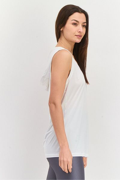 Puma Women Sportswear Fit Sleeveless Hooded Outdoor Top, White
