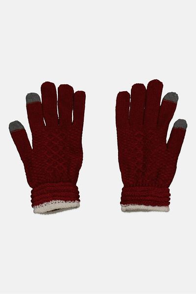 Royal Deluxe Women 1 Pair Knitted Gloves, Assorted