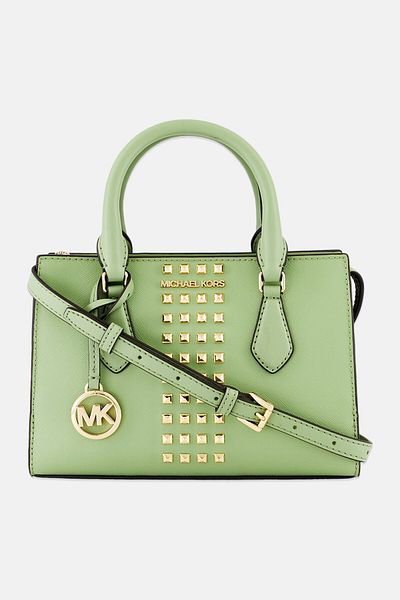 Michael Kors Women Brand Logo Cross Body Bag 23 L x 17 H x 6 W cm, Sage
