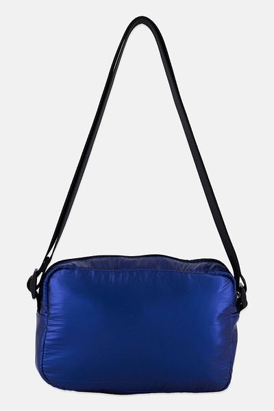 Nautica حقيبة كروس بودي مطرزة للنساء، 17 ارتفاع × 21 طول × 7 عرض، أزرق
