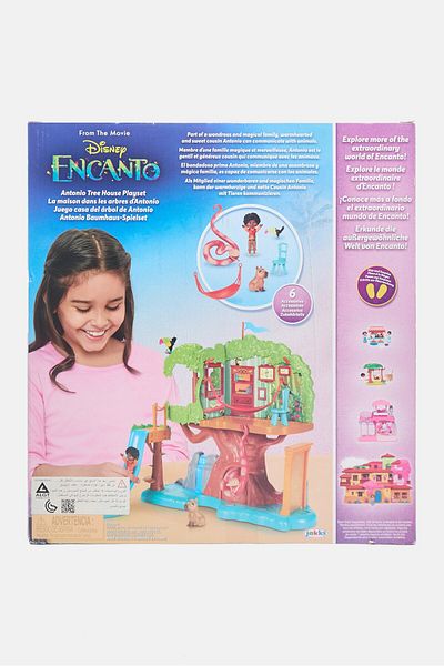 Disney Encanto Antonio Tree House Playset, Interactive Playset, Purple