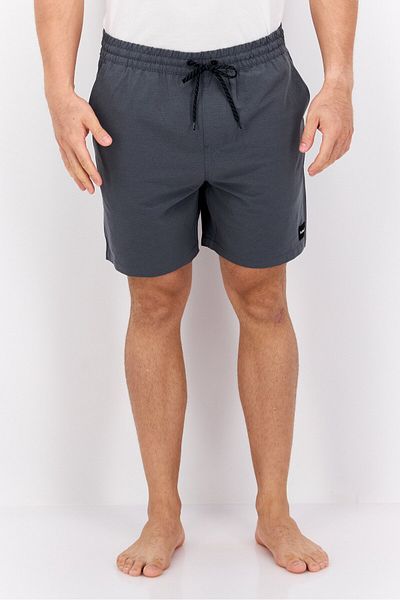 Hurley Men Brand Logo Board Shorts, Grey