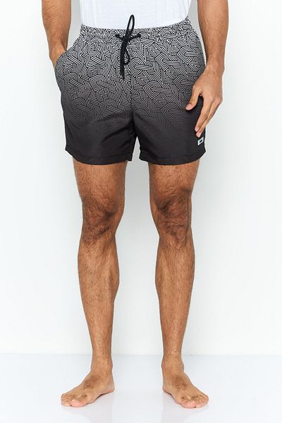 Dkny Men Brand Logo Board Short, Black Combo