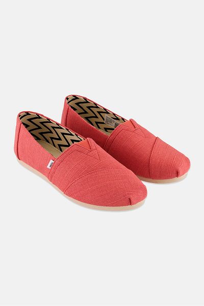 Toms حذاء نسائي كاجوال سهل الارتداء، مرجاني