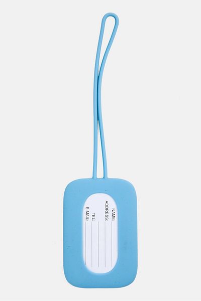 Muy Mucho Luggage Tag Cover 6 X 9 Cm, Blue