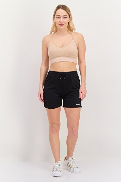 Guess Women Sportswear Fit Training Shorts, Black