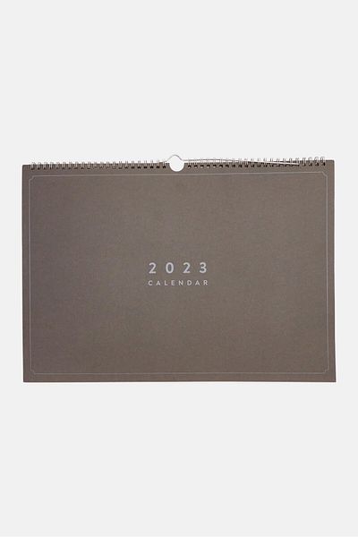 Muy Mucho 2023 Calendar, Grey