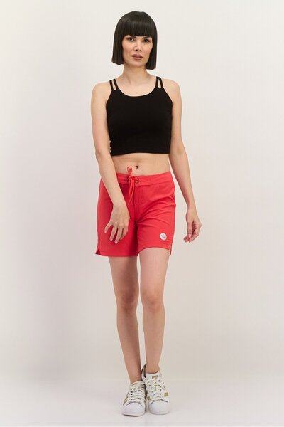 Roxy Women Sportswear Fit Outdoor Shorts, Red