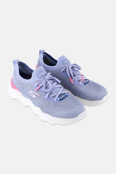 SKECHERS Women Go Upsurge Lace Up Walking Shoes, Light Blue