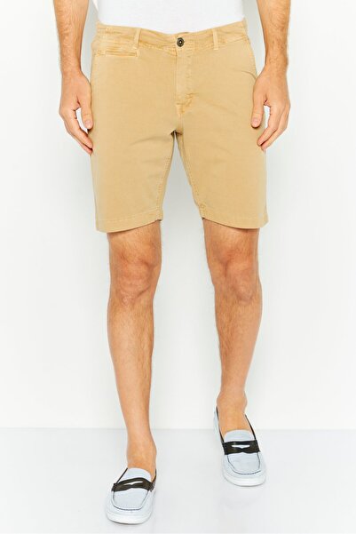 Original Paperbacks شورت شينو سادة للرجال بطول 9 بوصات، كاكي