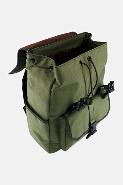 Fossil Men Plain Backpack 32 L x 39 H x 13 W cm, Olive