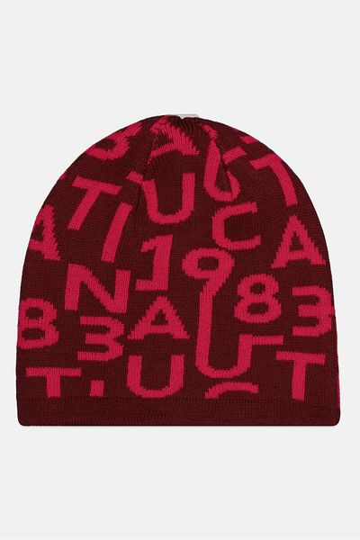 Nautica Kids Girl Printed Beanie, Brown
