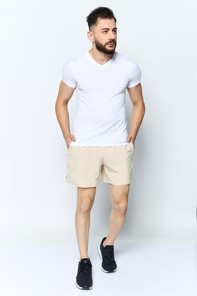 Puma Men Sportswear Fit Training Shorts, Beige