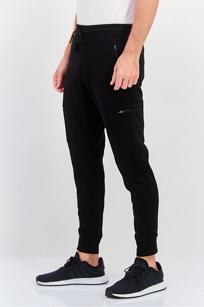 Legend Men Sportswear Fit Outdoor Sweatpants, Black
