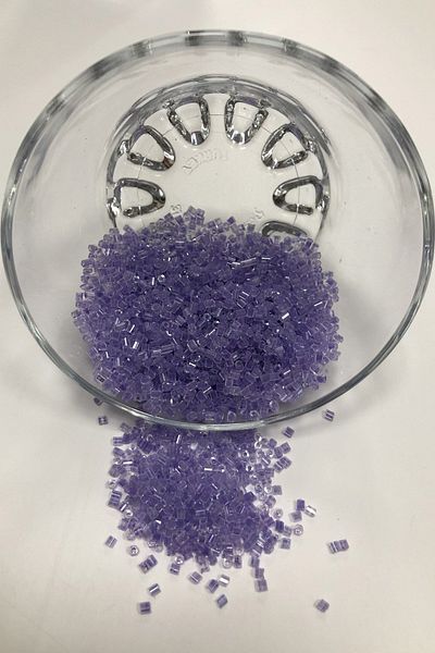 Hayalperest boncuk Χάντρες κοπής λιλά απόχρωση (2-2,5mm)
