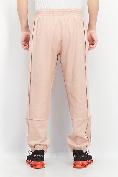 adidas Men Relaxed Fit Embroidered Logo Training Jogger Pants, Old Rose