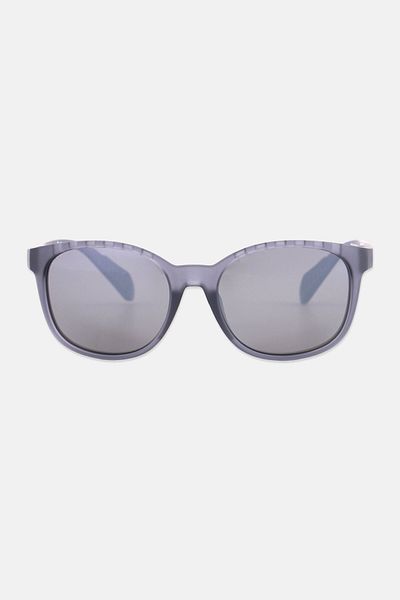 adidas نظارة شمسية دائرية للرجال SP0011، لون أسود