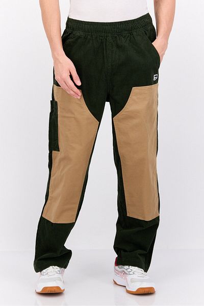 Puma Men Relaxed Fit Outdoor Pants, Green
