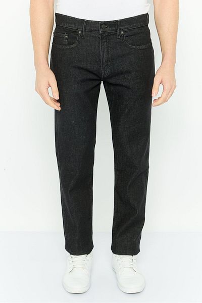 GAP Men Slim Fit Plain Stretchable Jeans, Black