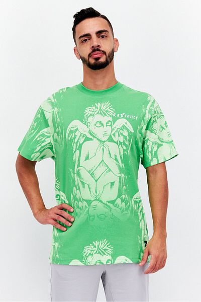 Puma x Lafrance Men Sportswear Fit Training Short Sleeve T-Shirt, Green