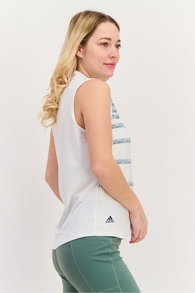 adidas Women Sportswear Fit Sleeveless Training Top, White